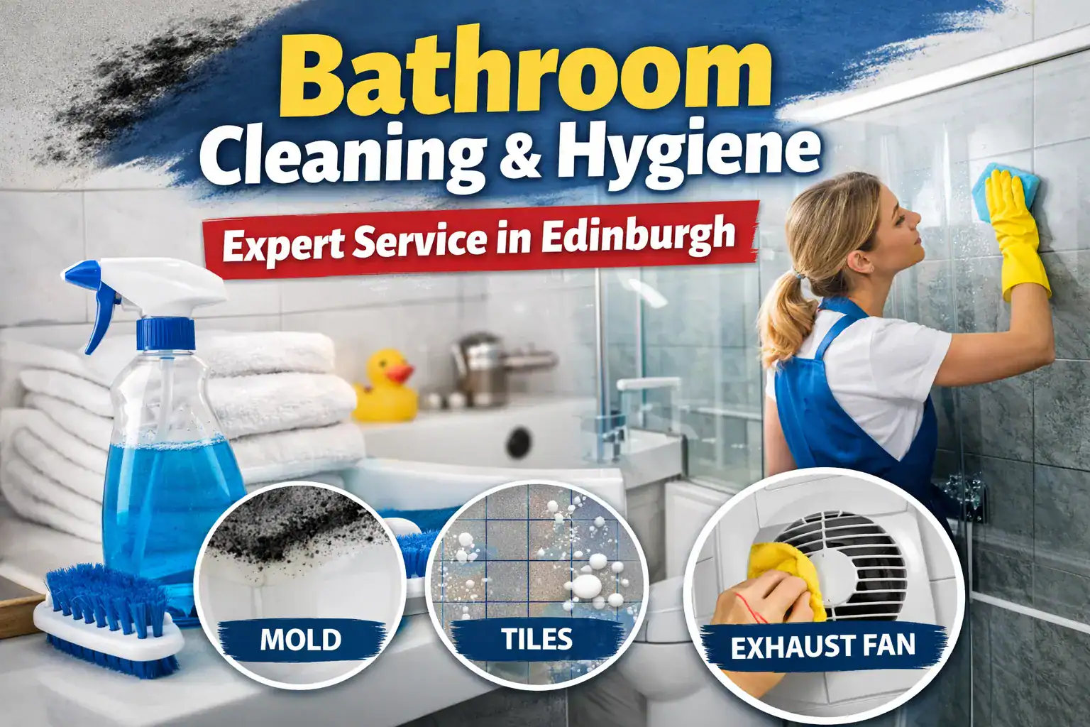 bathroom cleaning and hygiene